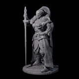 Lady Guinevere - Heavy Armoured Fighter Miniature for Dungeons and Dragons, Pathfinder or other TTRPGs
