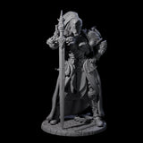 Lady Guinevere - Heavy Armoured Fighter Miniature for Dungeons and Dragons, Pathfinder or other TTRPGs