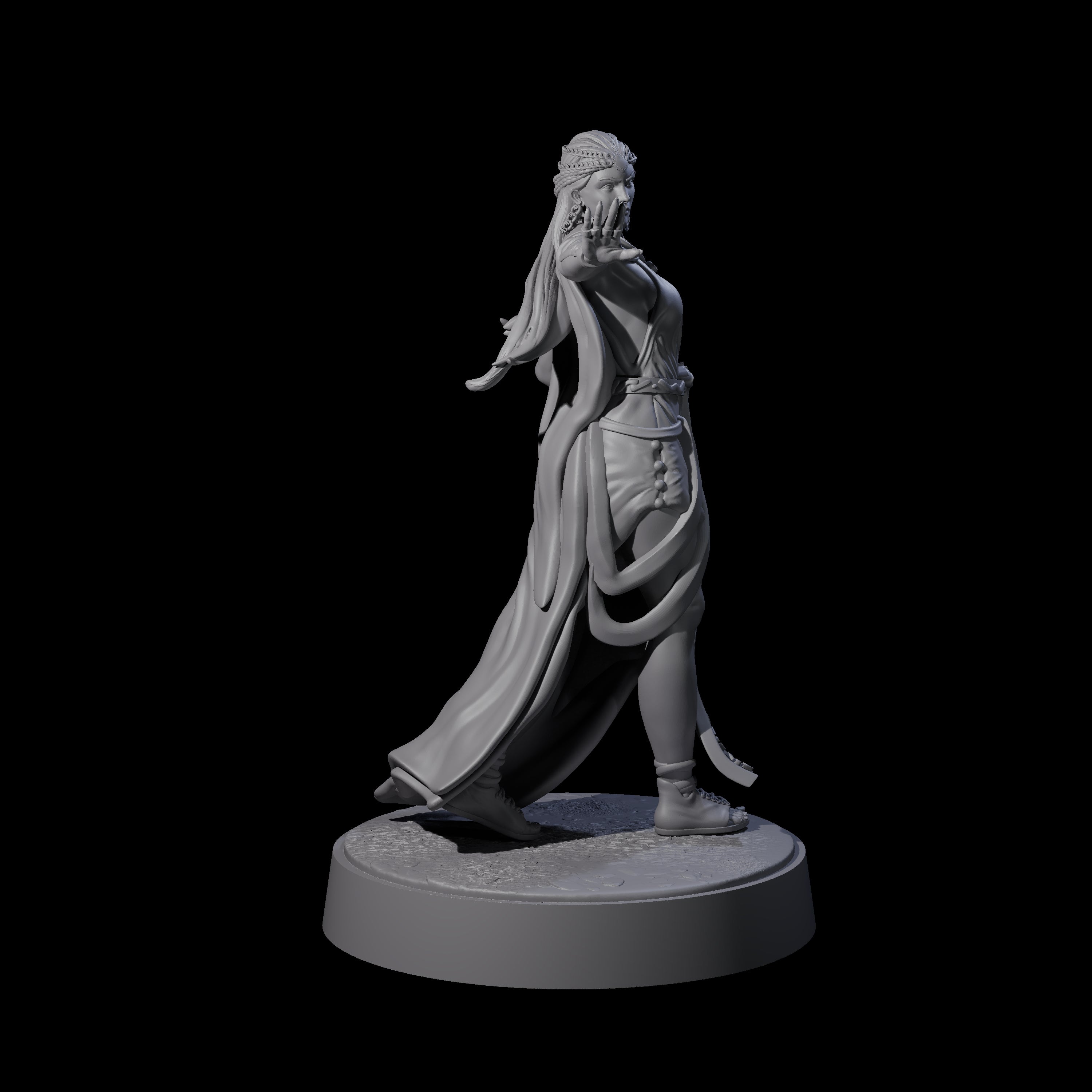 Lady Hera - Confident Sorcerer Miniature for Dungeons and Dragons, Pathfinder or other TTRPGs