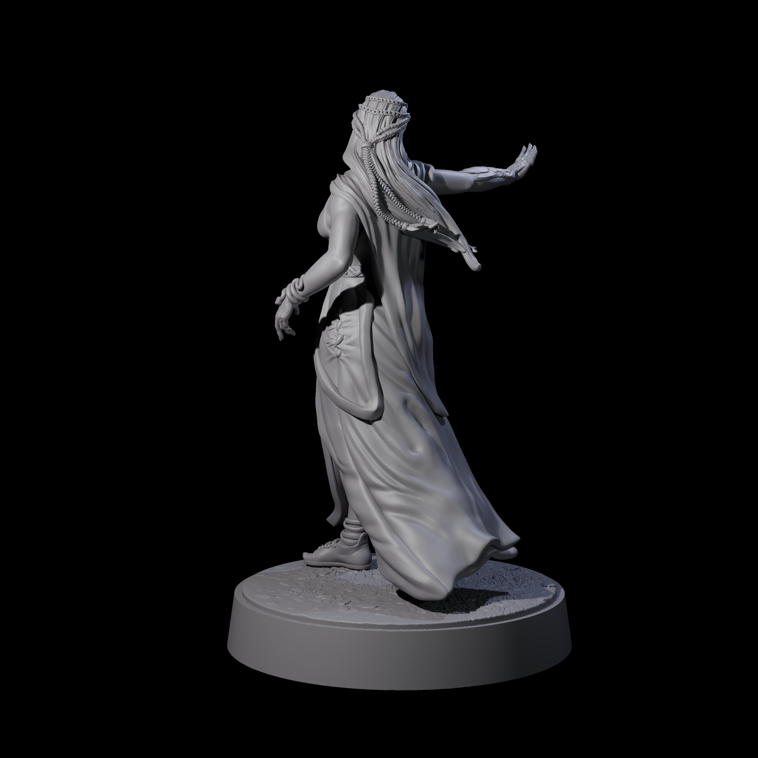Lady Hera - Confident Sorcerer Miniature for Dungeons and Dragons, Pathfinder or other TTRPGs
