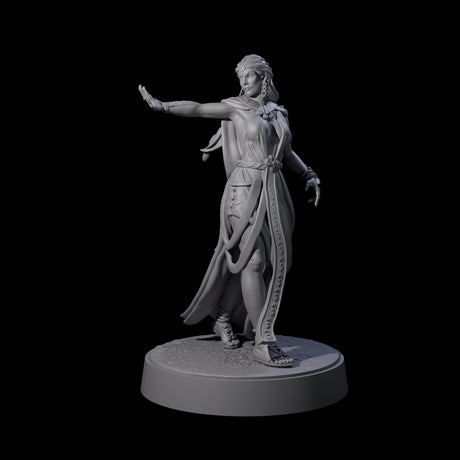 Lady Hera - Confident Sorcerer Miniature for Dungeons and Dragons, Pathfinder or other TTRPGs