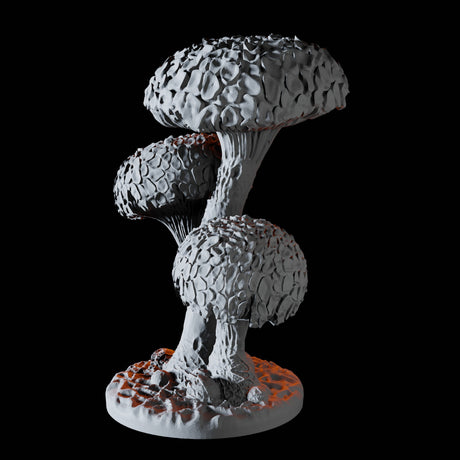 Large Mushrooms Miniature for Dungeons and Dragons, Pathfinder or other TTRPGs