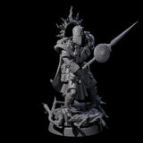 Last Stand Paladin Miniature for Dungeons and Dragons, Pathfinder or other TTRPGs