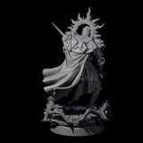 Last Stand Paladin Miniature for Dungeons and Dragons, Pathfinder or other TTRPGs