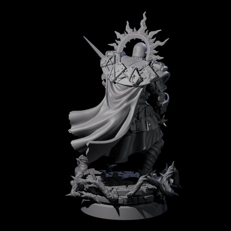 Last Stand Paladin Miniature for Dungeons and Dragons, Pathfinder or other TTRPGs