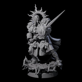 Last Stand Paladin Miniature for Dungeons and Dragons, Pathfinder or other TTRPGs