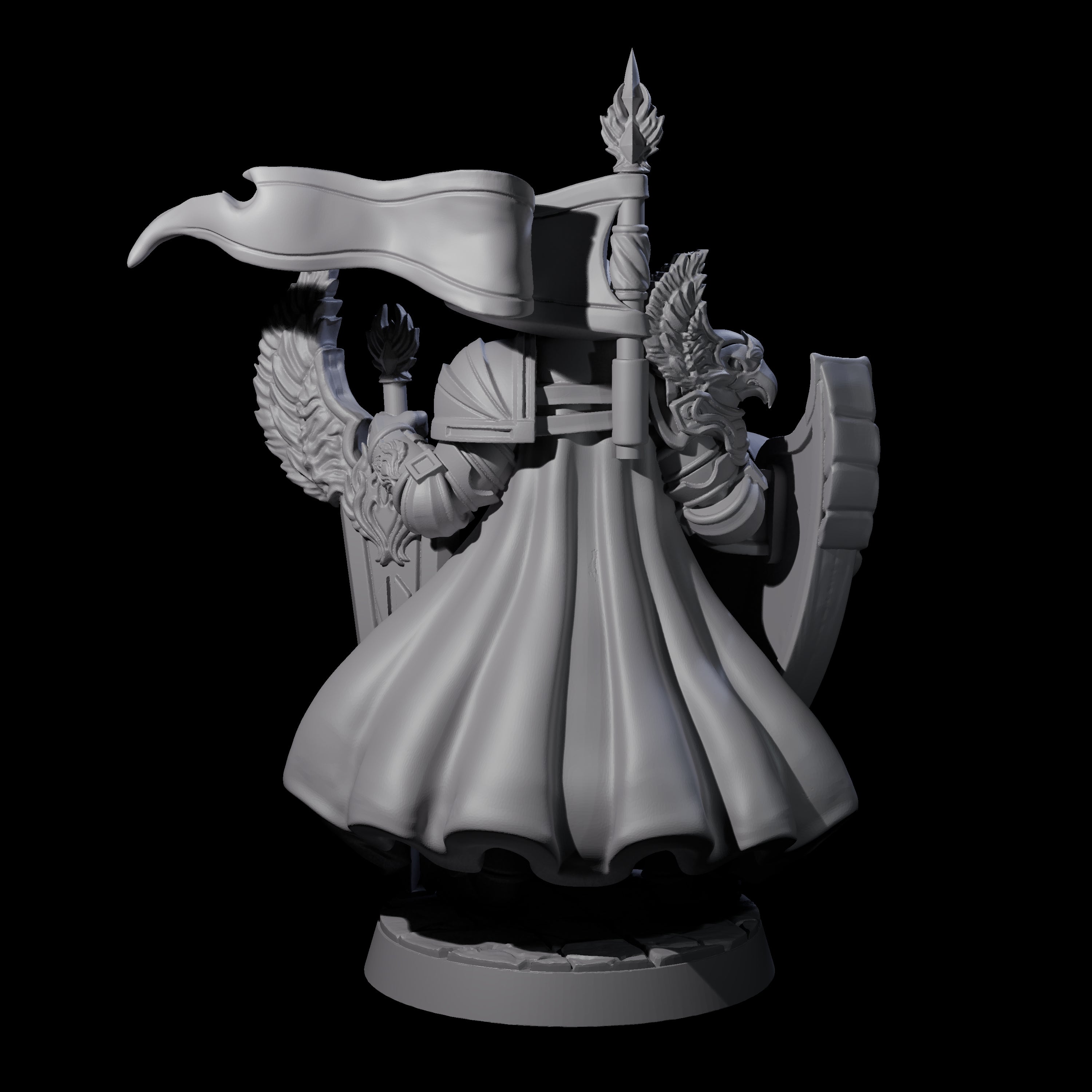 Leader of the Guard Miniature for Dungeons and Dragons, Pathfinder or other TTRPGs