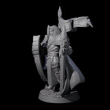 Leader of the Guard Miniature for Dungeons and Dragons, Pathfinder or other TTRPGs