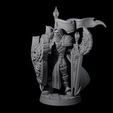 Leader of the Guard Miniature for Dungeons and Dragons, Pathfinder or other TTRPGs
