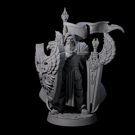 Leader of the Guard Miniature for Dungeons and Dragons, Pathfinder or other TTRPGs