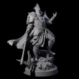 Leading Battle Lich Miniature for Dungeons and Dragons, Pathfinder or other TTRPGs