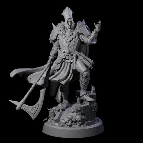 Leading Battle Lich Miniature for Dungeons and Dragons, Pathfinder or other TTRPGs