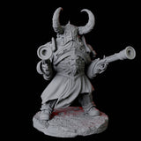 Leadspitter Rifleman A Miniature for Dungeons and Dragons, Pathfinder or other TTRPGs