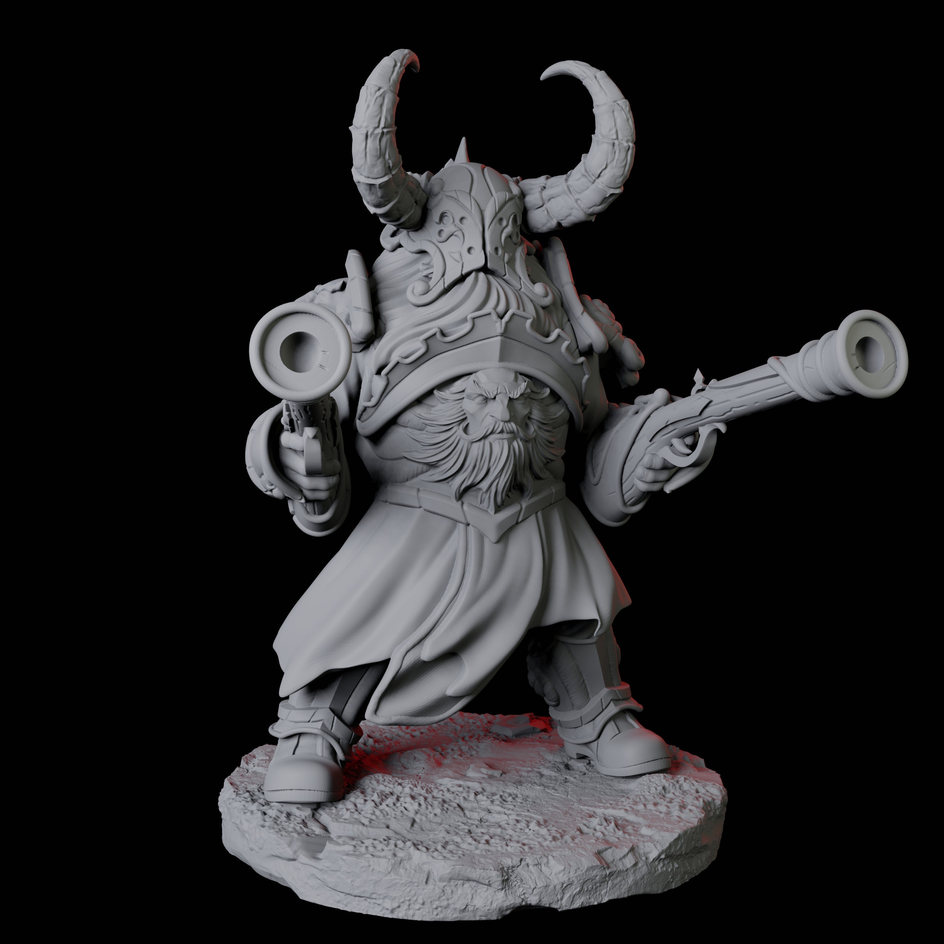 Leadspitter Rifleman A Miniature for Dungeons and Dragons, Pathfinder or other TTRPGs