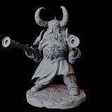Leadspitter Rifleman A Miniature for Dungeons and Dragons, Pathfinder or other TTRPGs