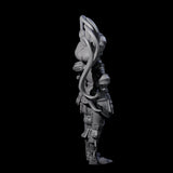 Leaning Fancy Guard Miniature for Dungeons and Dragons, Pathfinder or other TTRPGs