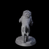 Leaping Rabid Lion Miniature for Dungeons and Dragons, Pathfinder or other TTRPGs