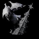Leaping Striking Vampire Spawn Miniature for Dungeons and Dragons, Pathfinder or other TTRPGs