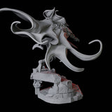 Leaping Swashbuckler Miniature for Dungeons and Dragons, Pathfinder or other TTRPGs