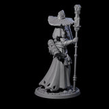 Learned Undead Scholar A Miniature for Dungeons and Dragons, Pathfinder or other TTRPGs