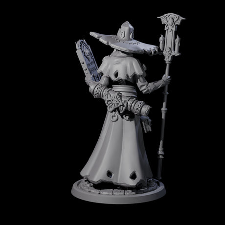 Learned Undead Scholar A Miniature for Dungeons and Dragons, Pathfinder or other TTRPGs
