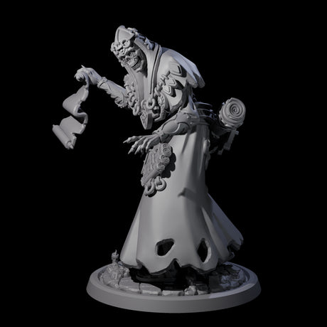 Learned Undead Scholar B Miniature for Dungeons and Dragons, Pathfinder or other TTRPGs