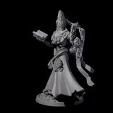 Learned Undead Scholar D Miniature for Dungeons and Dragons, Pathfinder or other TTRPGs