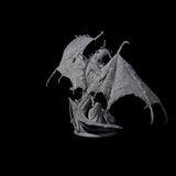 Leering Entertaining Circus Dragon Miniature for Dungeons and Dragons, Pathfinder or other TTRPGs