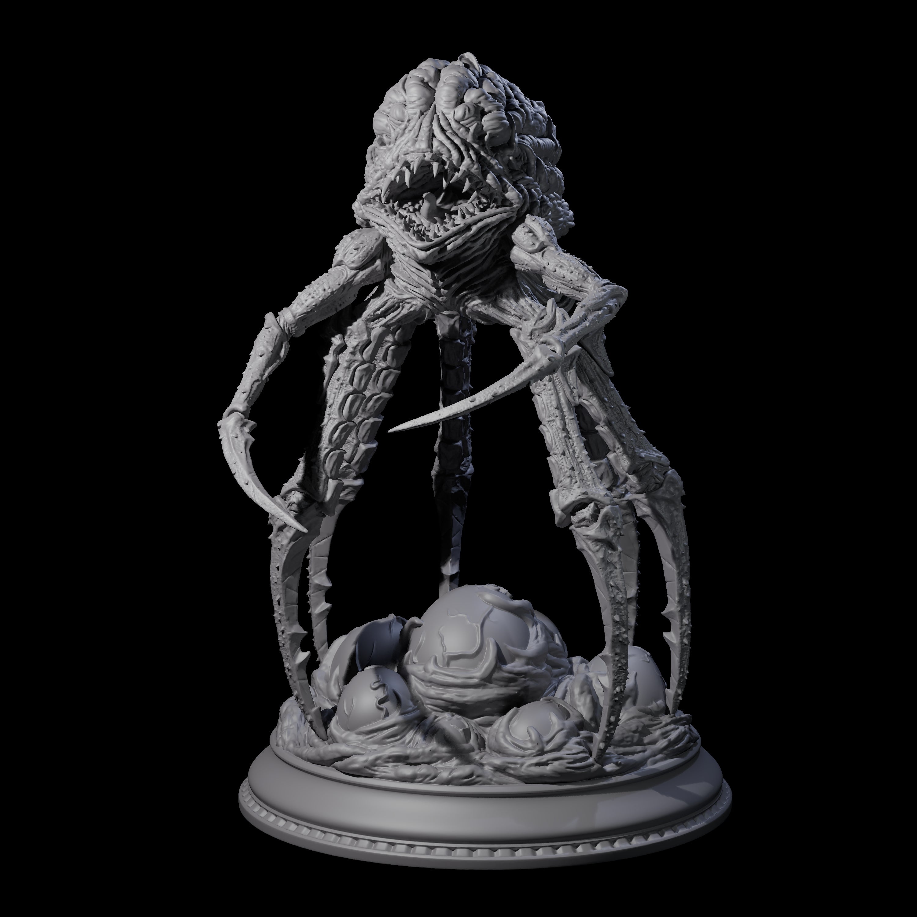 Leering Gogiteth Miniature for Dungeons and Dragons, Pathfinder or other TTRPGs