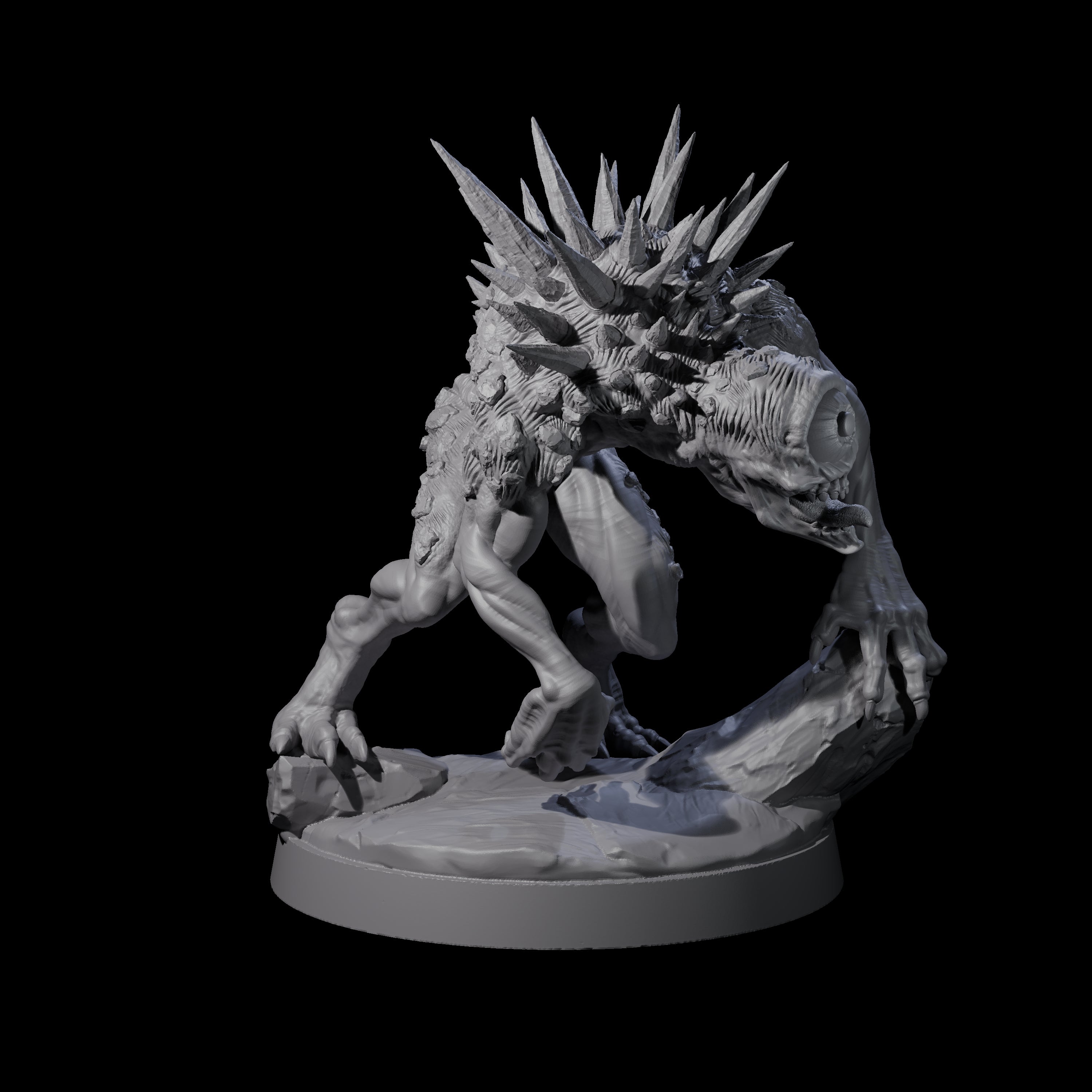 Leering Nothic Miniature for Dungeons and Dragons, Pathfinder or other TTRPGs
