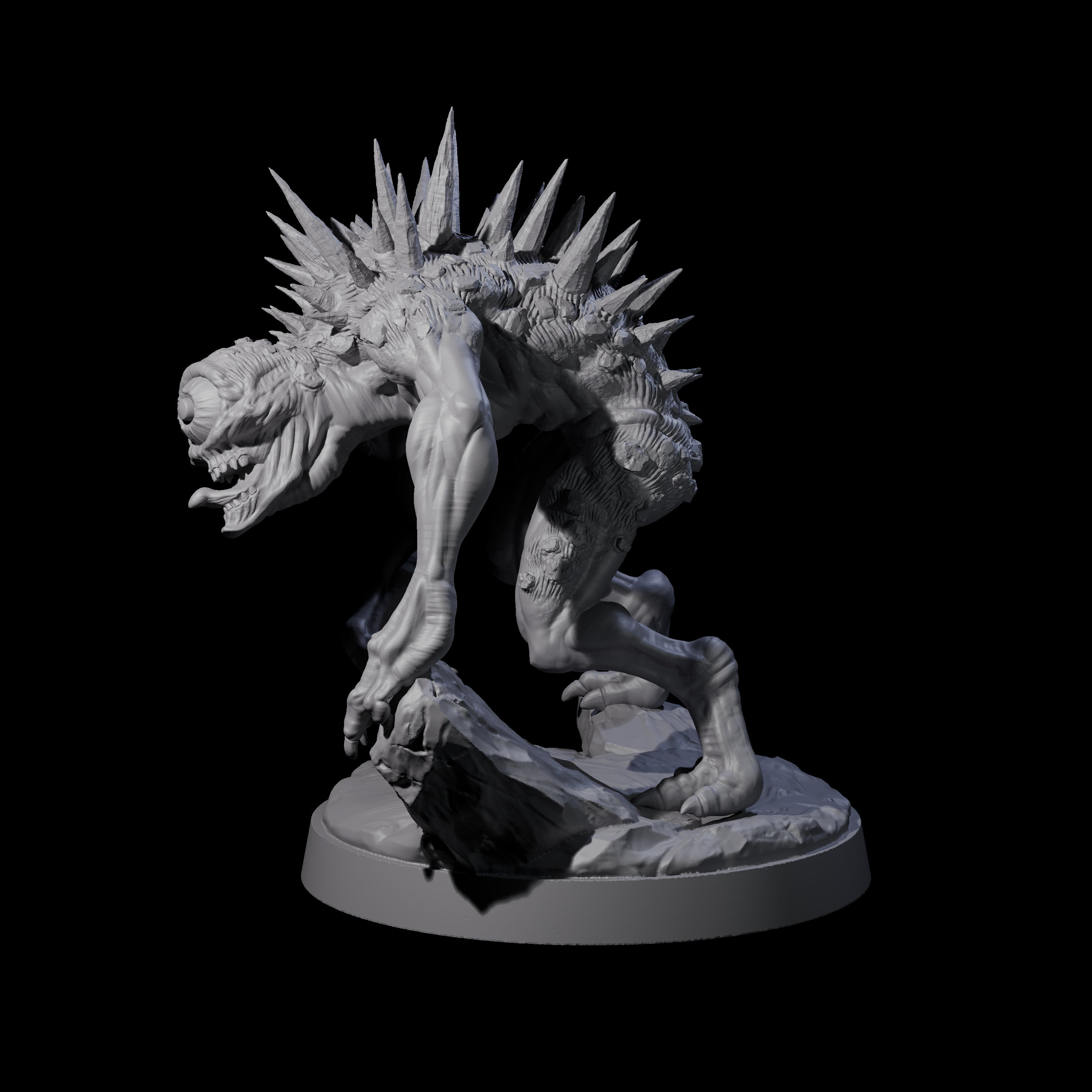 Leering Nothic Miniature for Dungeons and Dragons, Pathfinder or other TTRPGs