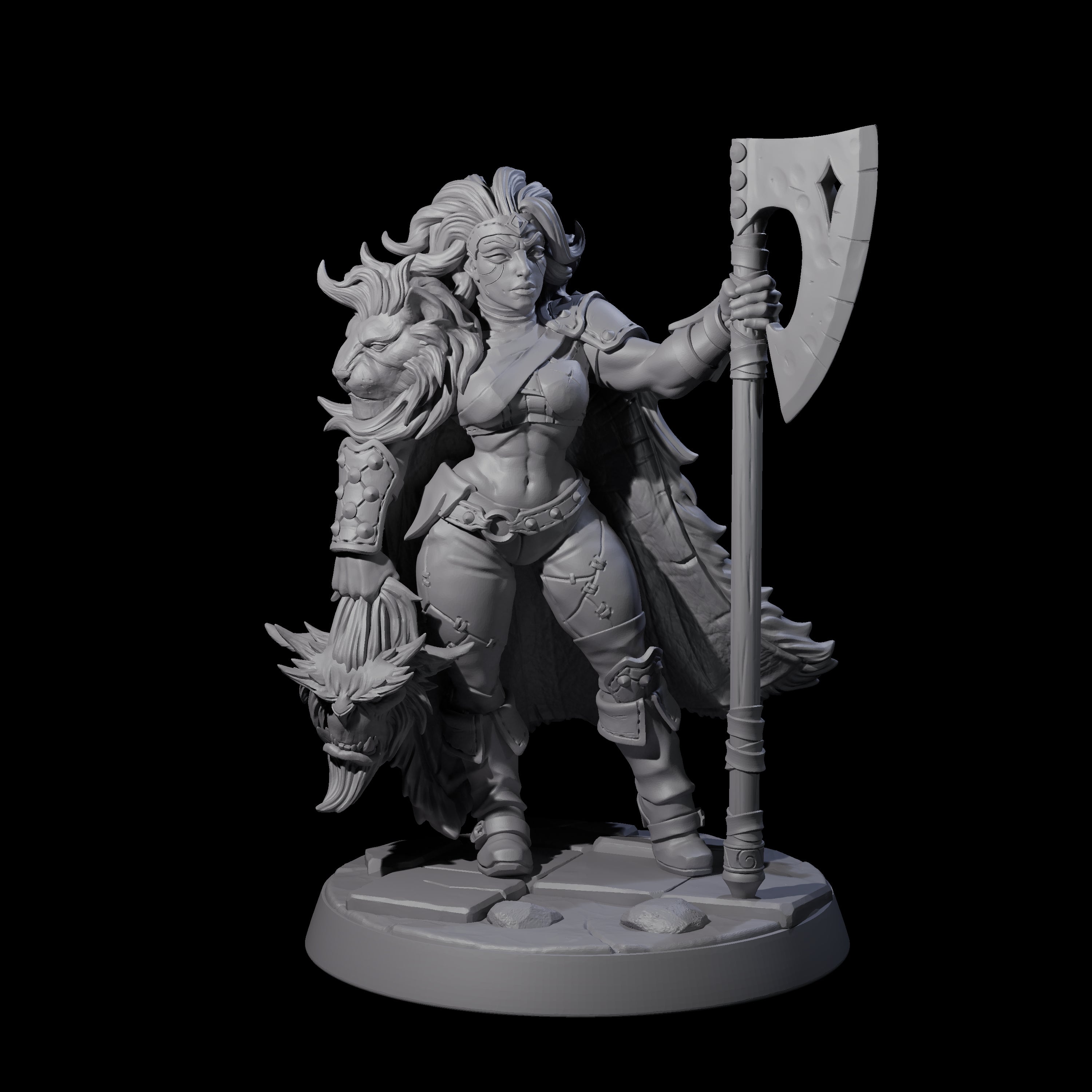 Legendary Bugbear Hunter Miniature for Dungeons and Dragons, Pathfinder or other TTRPGs