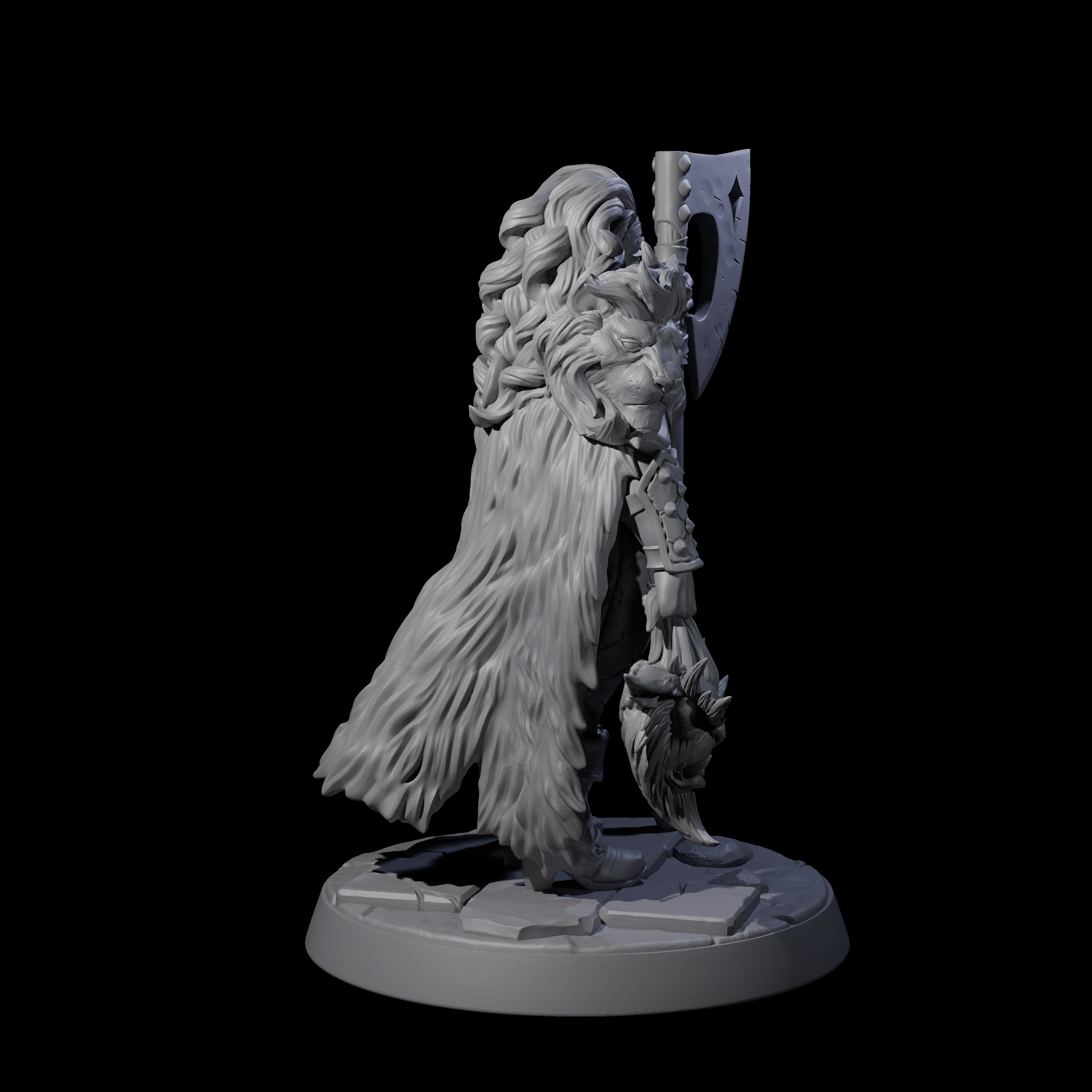 Legendary Bugbear Hunter Miniature for Dungeons and Dragons, Pathfinder or other TTRPGs