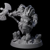 Legionnaire of Hel B Miniature for Dungeons and Dragons, Pathfinder or other TTRPGs