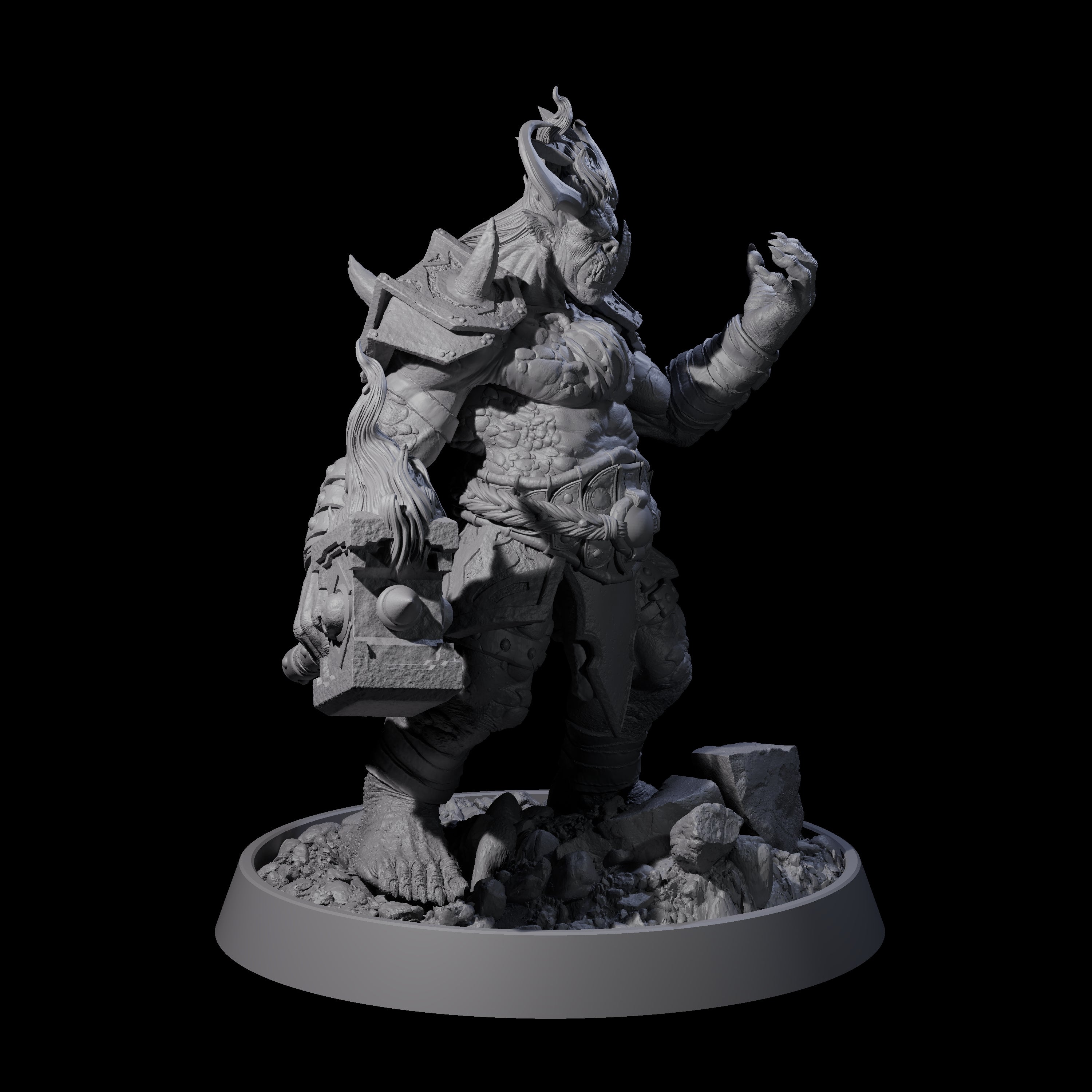 Legionnaire of Hel C Miniature for Dungeons and Dragons, Pathfinder or other TTRPGs