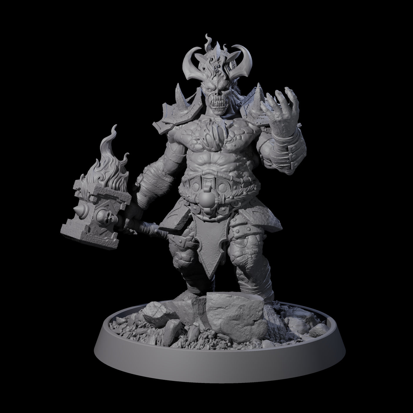 Legionnaire of Hel C Miniature for Dungeons and Dragons, Pathfinder or other TTRPGs