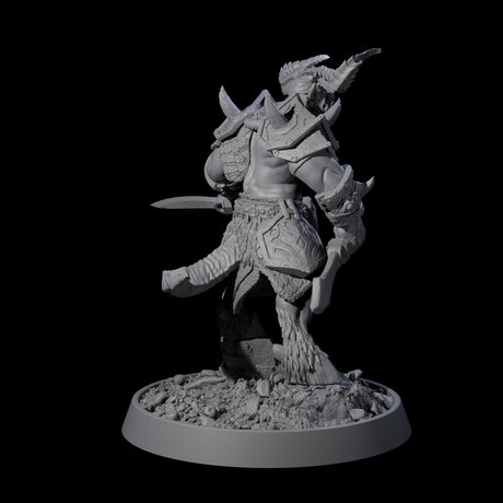 Legionnaire of Hel E Miniature for Dungeons and Dragons, Pathfinder or other TTRPGs