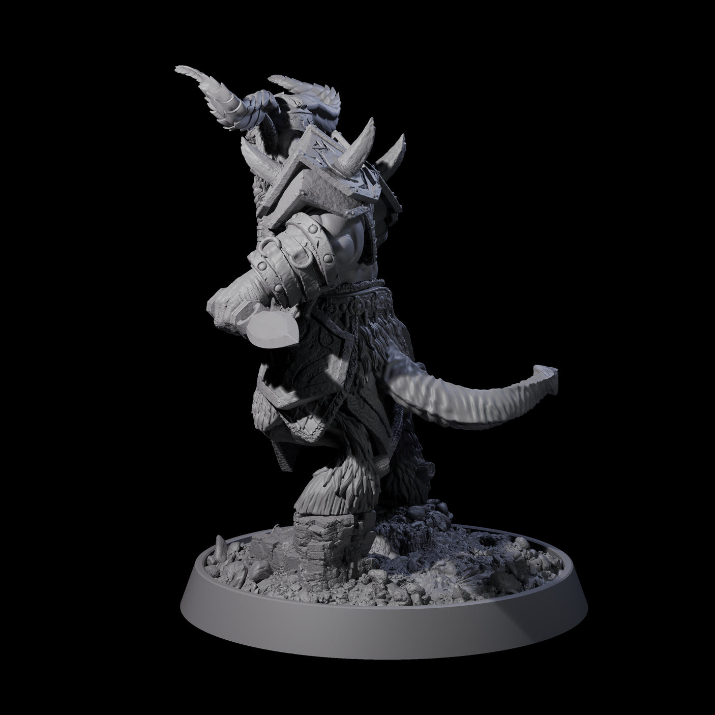 Legionnaire of Hel E Miniature for Dungeons and Dragons, Pathfinder or other TTRPGs