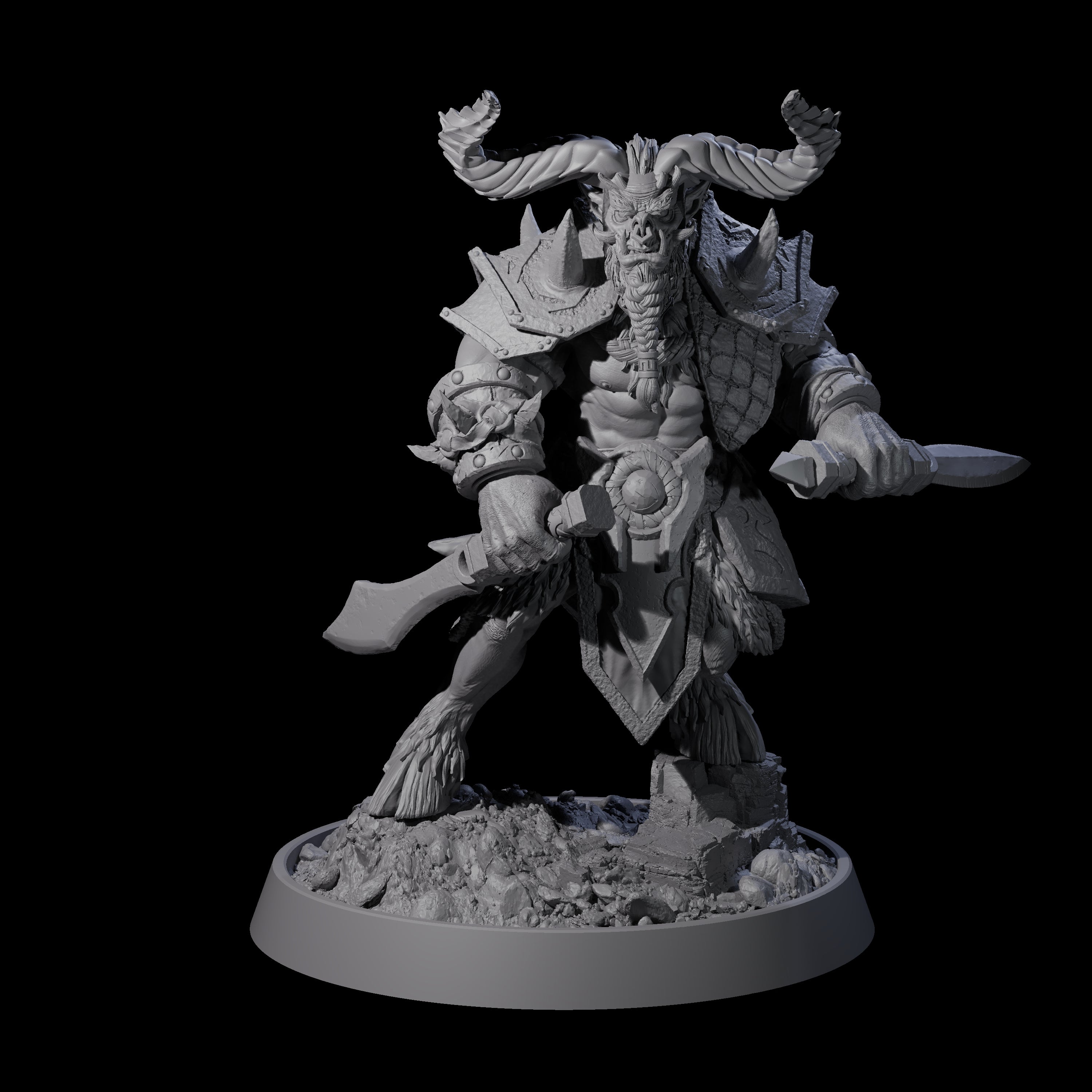 Legionnaire of Hel E Miniature for Dungeons and Dragons, Pathfinder or other TTRPGs