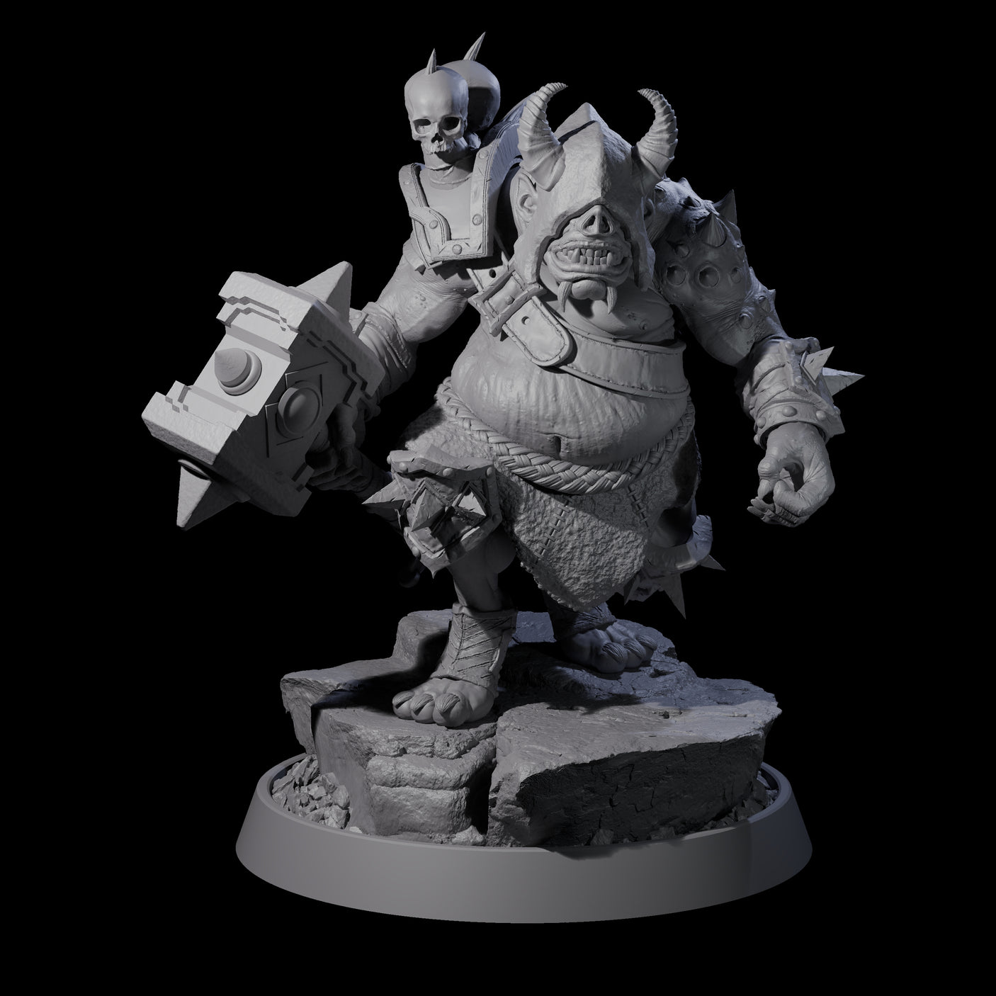 Legionnaire of Hel F Miniature for Dungeons and Dragons, Pathfinder or other TTRPGs