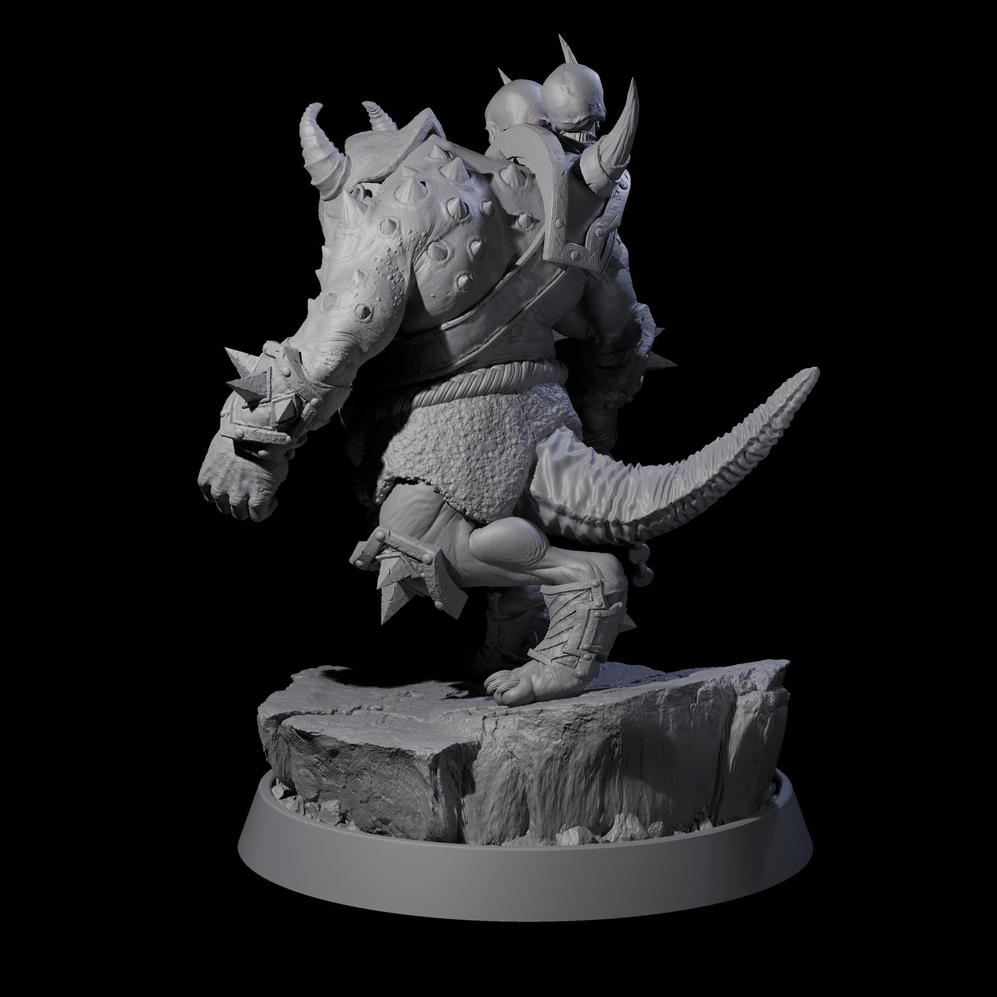 Legionnaire of Hel F Miniature for Dungeons and Dragons, Pathfinder or other TTRPGs