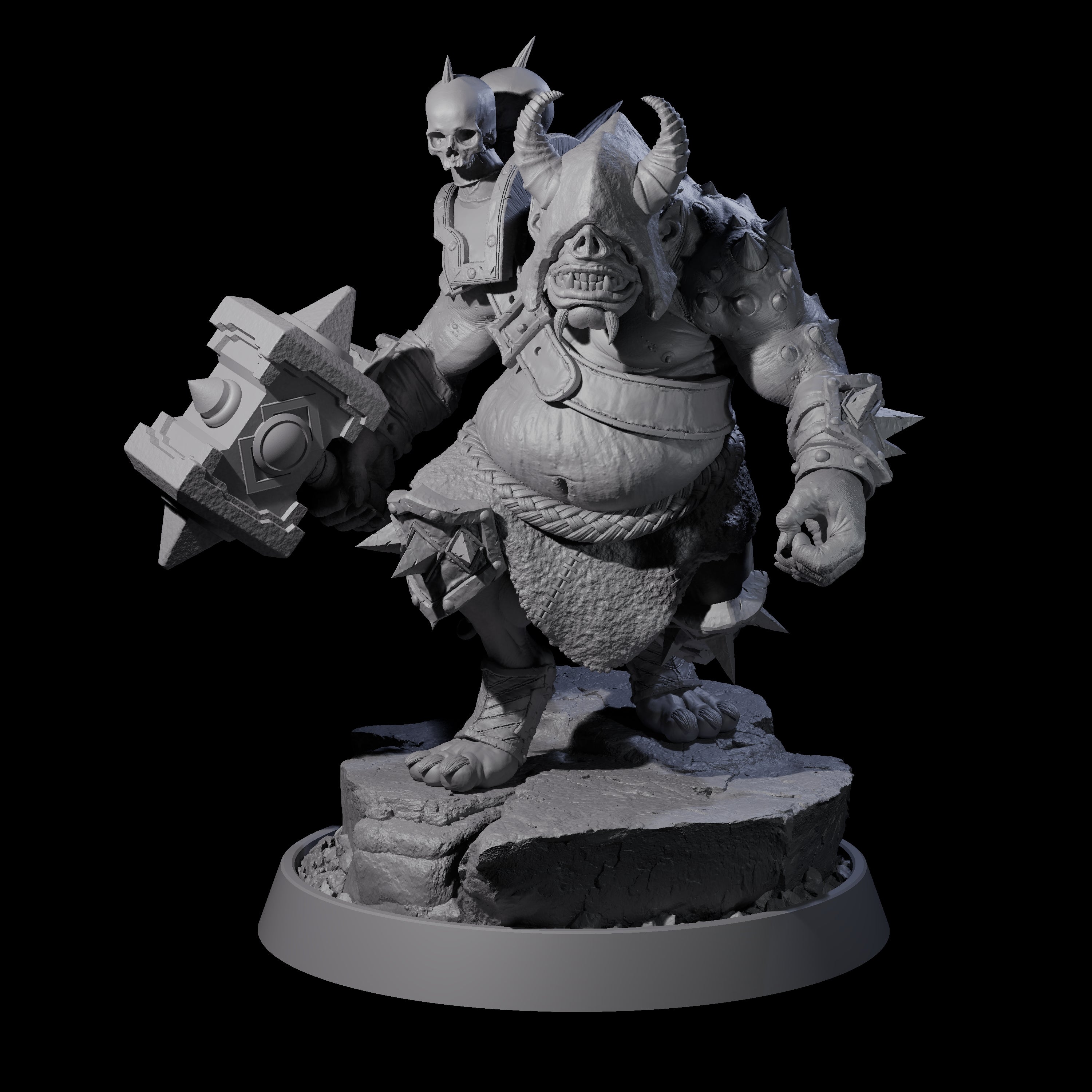 Legionnaire of Hel F Miniature for Dungeons and Dragons, Pathfinder or other TTRPGs