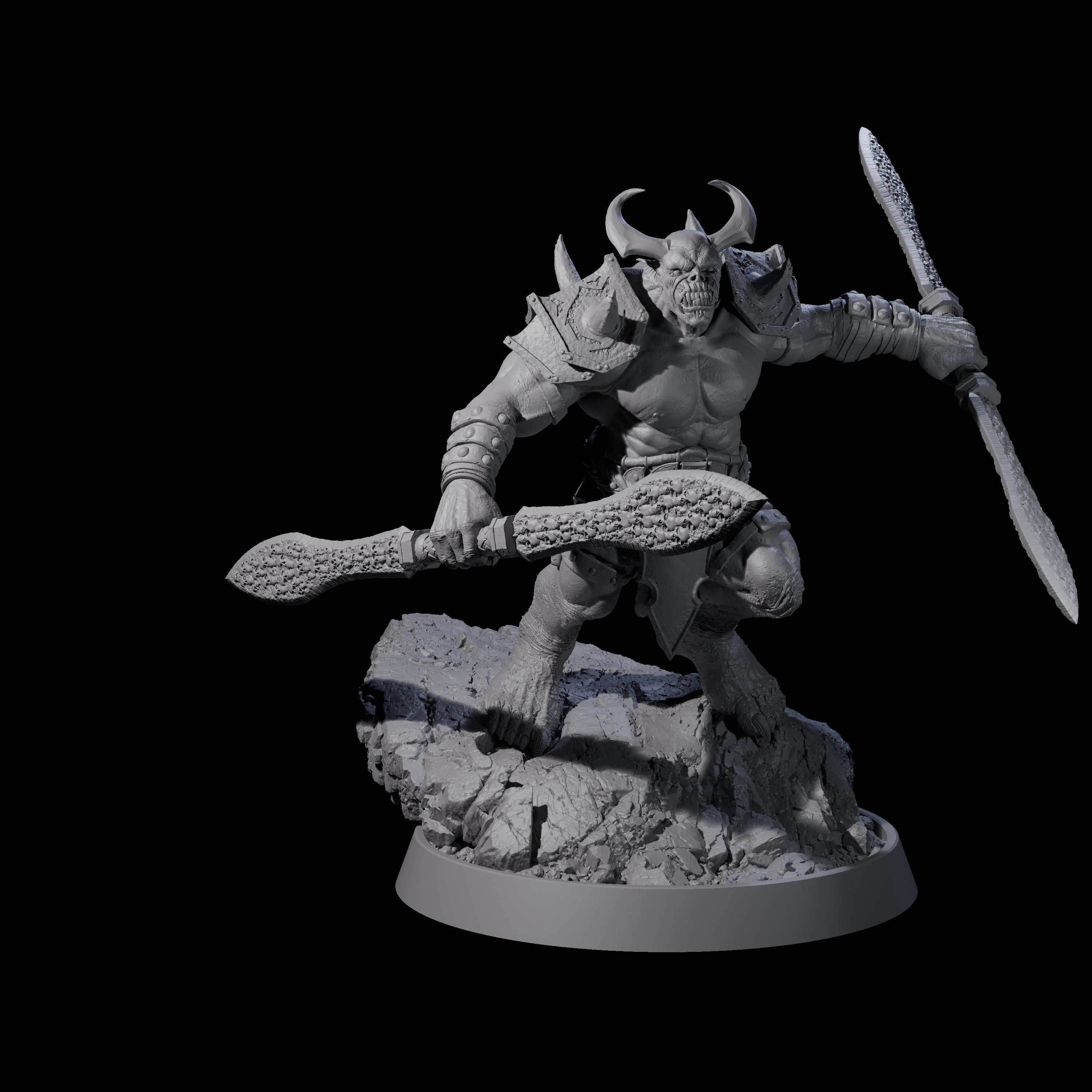 Legionnaire of Hel H Miniature for Dungeons and Dragons, Pathfinder or other TTRPGs