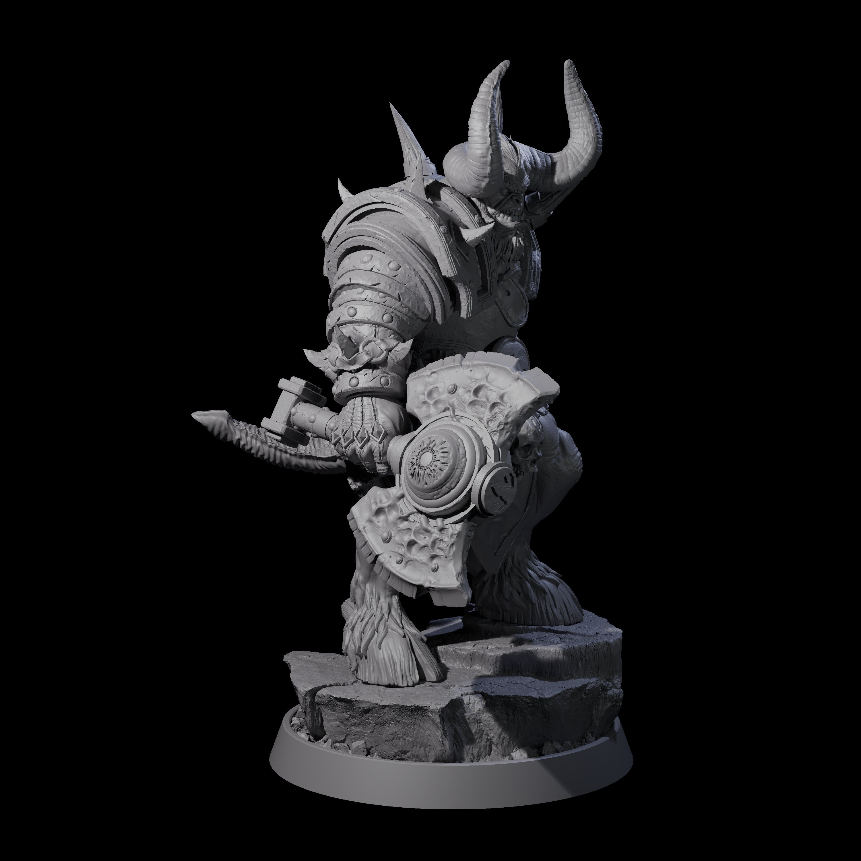 Legionnaire of Hel J Miniature for Dungeons and Dragons, Pathfinder or other TTRPGs