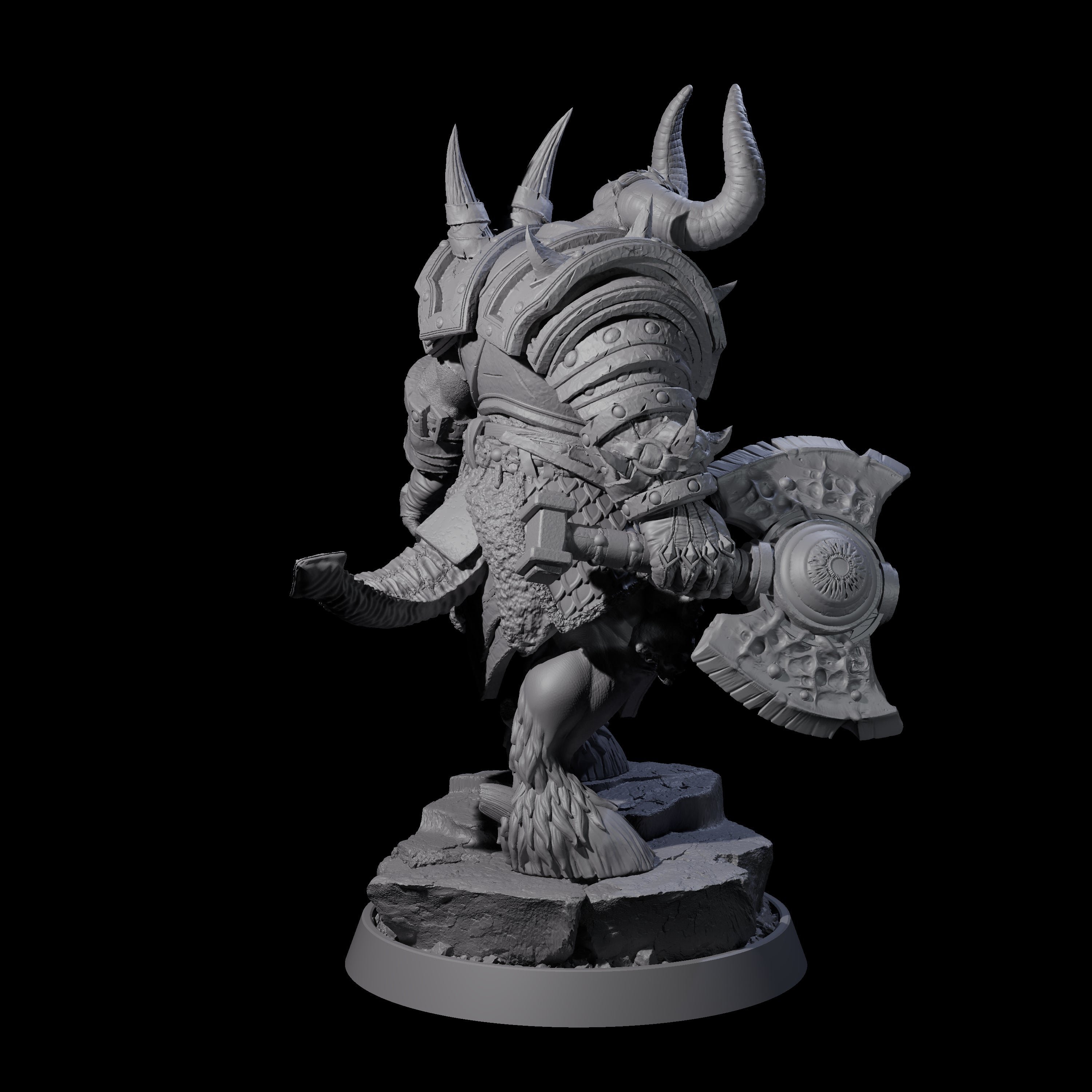 Legionnaire of Hel J Miniature for Dungeons and Dragons, Pathfinder or other TTRPGs