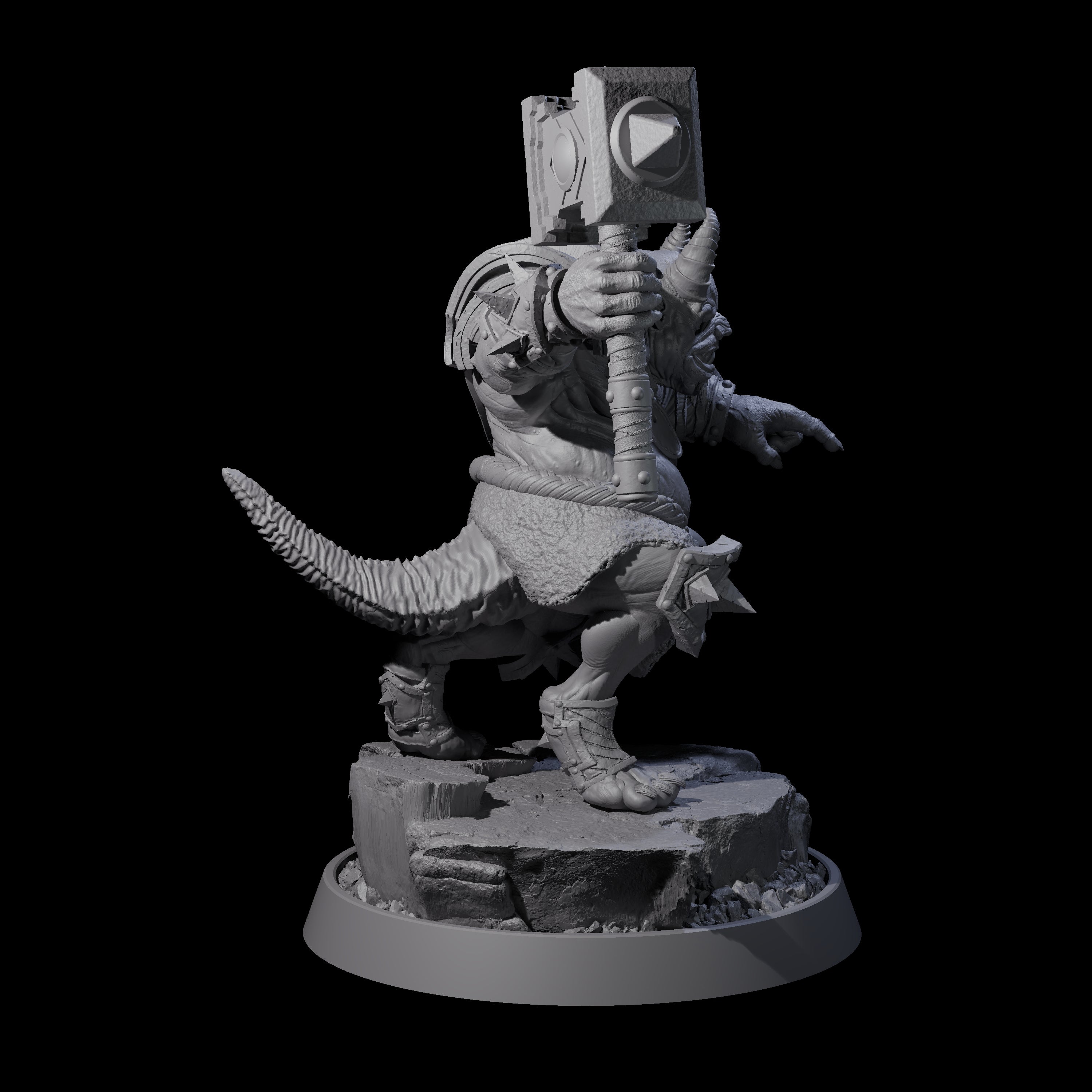 Legionnaire of Hel K Miniature for Dungeons and Dragons, Pathfinder or other TTRPGs