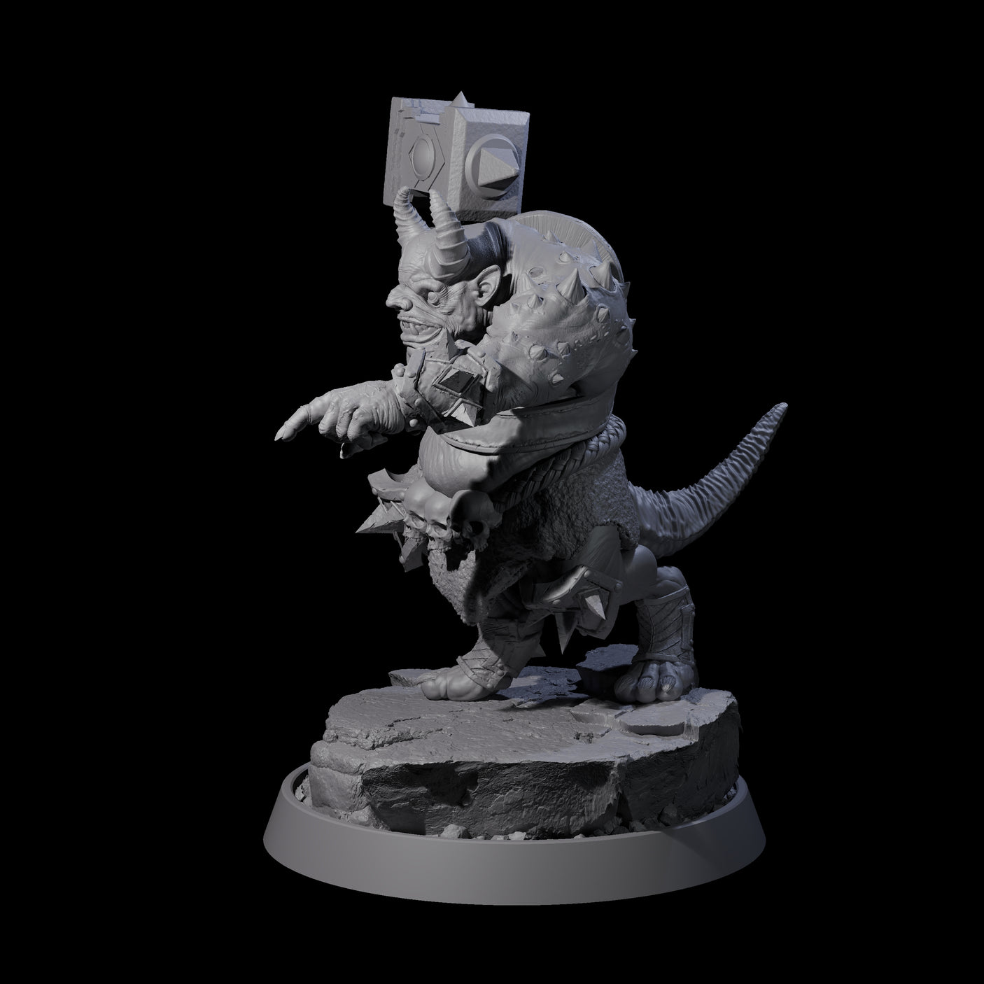 Legionnaire of Hel K Miniature for Dungeons and Dragons, Pathfinder or other TTRPGs