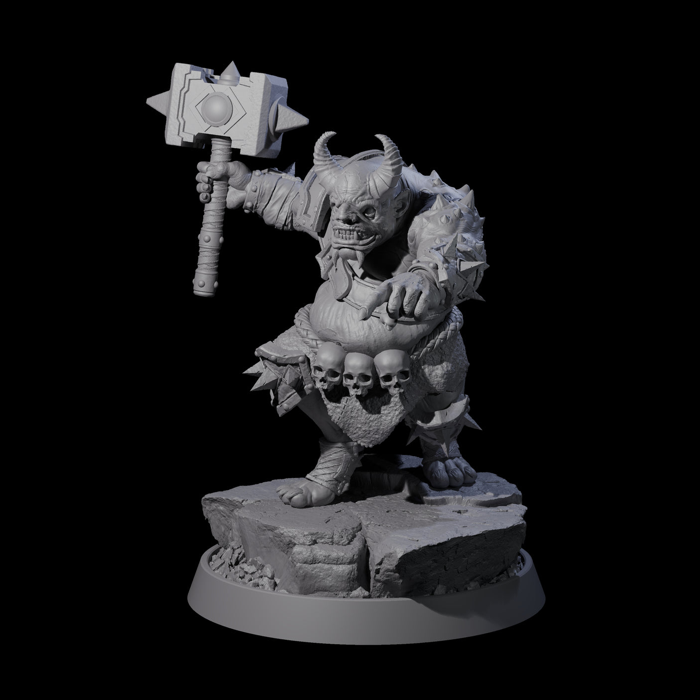 Legionnaire of Hel K Miniature for Dungeons and Dragons, Pathfinder or other TTRPGs