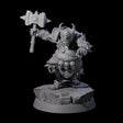 Legionnaire of Hel K Miniature for Dungeons and Dragons, Pathfinder or other TTRPGs