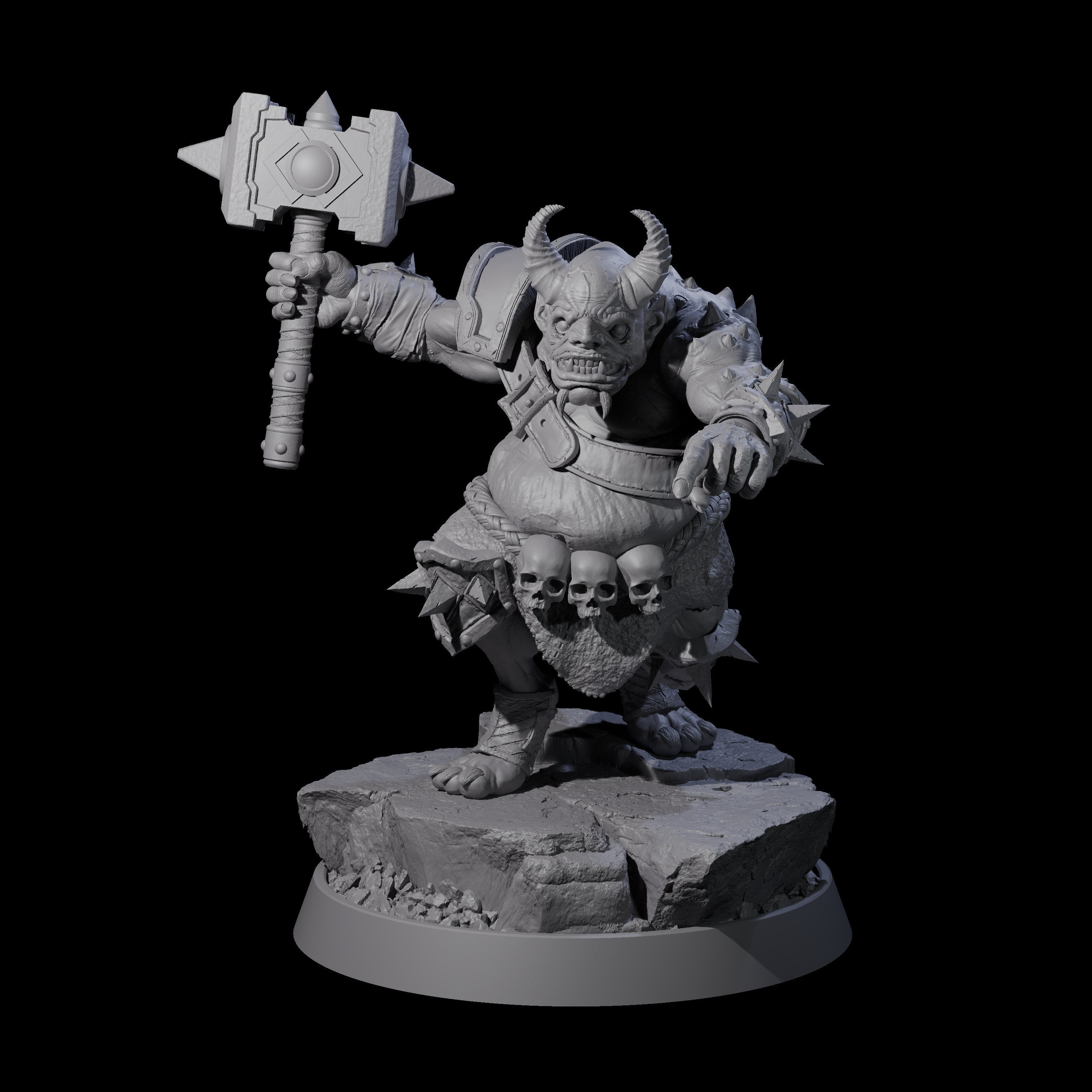 Legionnaire of Hel K Miniature for Dungeons and Dragons, Pathfinder or other TTRPGs